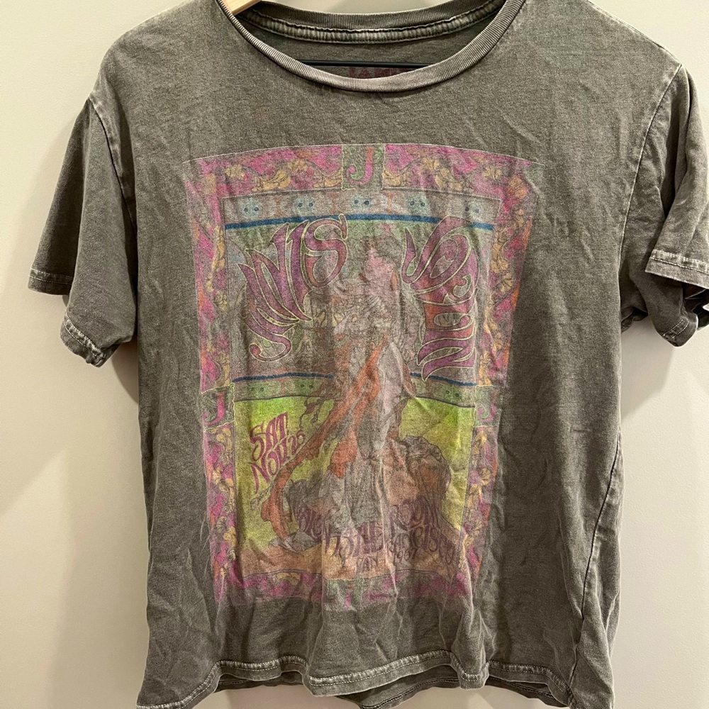 Janis Joplin Lucky Brand Graphic T-Shirt